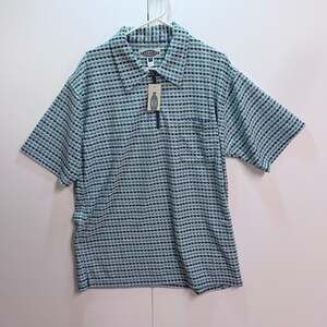 NWT Supplies Menswear Vintage Textured Striped Quarter Zip Shirt